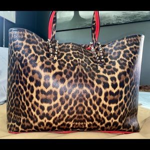 Christian Louboutin
Cabata Large Leopard-Print Tote Bag